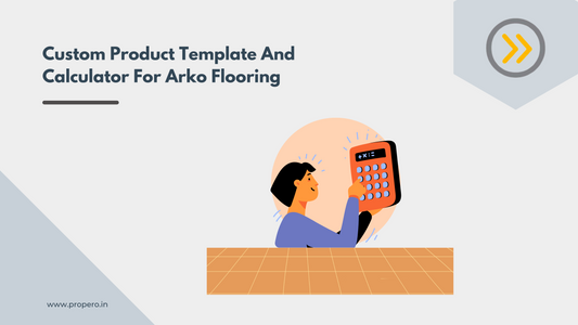 Custom Product Template And Calculator For Arko Flooring